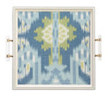 Amanda Carol Kiribati Ikat Square Serving Tray