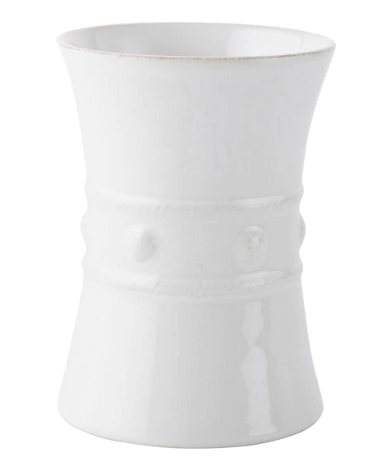 Juliska Berry & Thread Utensil Crock/Wine Cooler - Whitewash