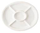 Juliska Puro Appetizer Platter- Whitewash
