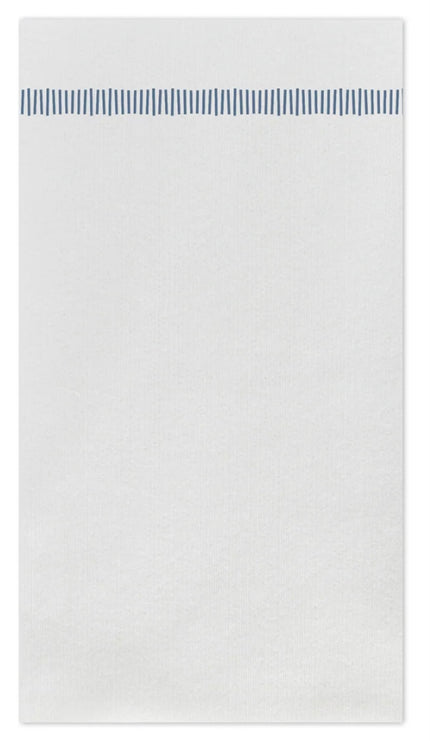 Vietri Fringe Paper Guest Towel - Light Blue