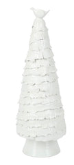 Vietri Foresta Large White Tree with Red Bird