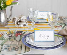 Load image into Gallery viewer, Hester &amp; Cook Cornflower Blue Place Cards

