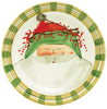 Vietri Old St. Nick Round Salad Plates - Set of 4