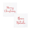 Vietri Buon Natale Paper Cocktail Napkins