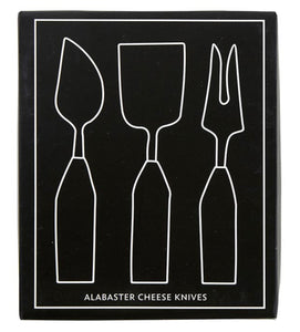 Santa Barbara Design Studio Alabaster Cheese Knives