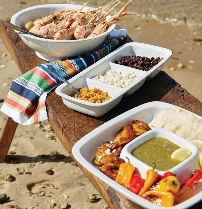 Juliska Puro Chip & Dip- Whitewash