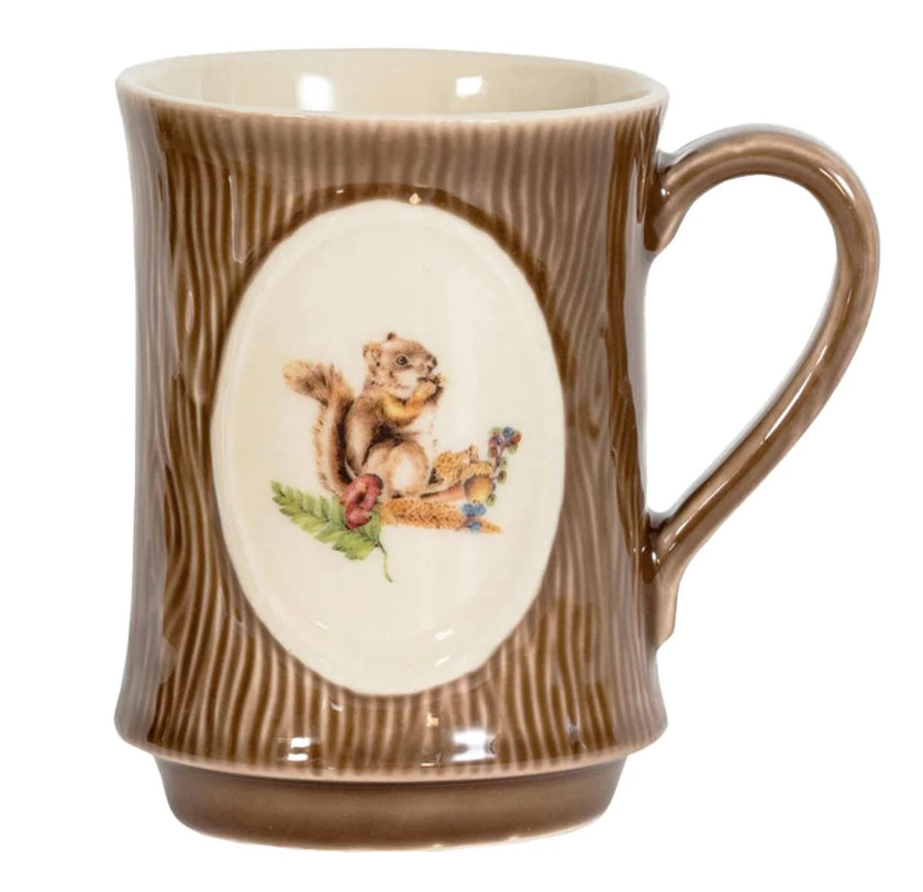 Juliska Forest Walk Animal Mug Assorted Set/4