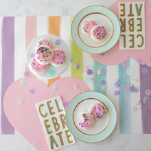Load image into Gallery viewer, Hester &amp; Cook Die-Cut Pink Heart Placemat
