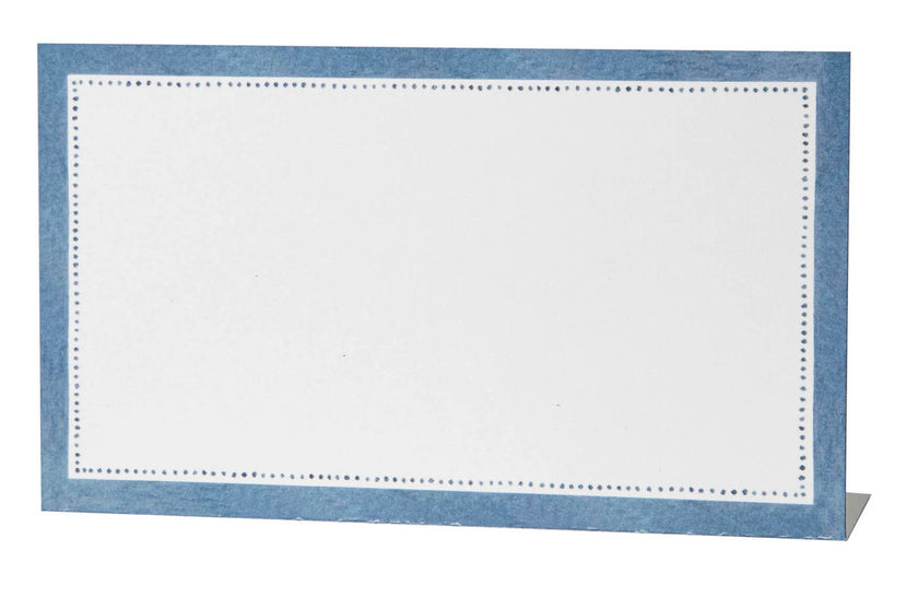 Hester & Cook Cornflower Blue Place Cards