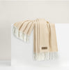 Lands Downunder Italian Herringbone Throw - Sand