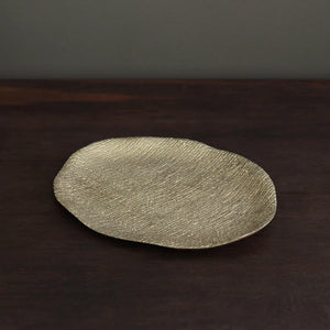 Beatriz Ball Sierra Kioto Large Oval Platter - Gold