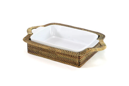 Calaisio Medium Rectangular Baker with Stoneware