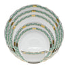 Herend Chinese Bouquet Garland Dessert Plate - Green