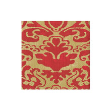 Load image into Gallery viewer, Caspari Palazzo Red Paper Linen Cocktail Napkins
