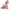 Herend Decorative Labradoodle - Raspberry
