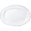 Vietri Lastra Oval Platter- White