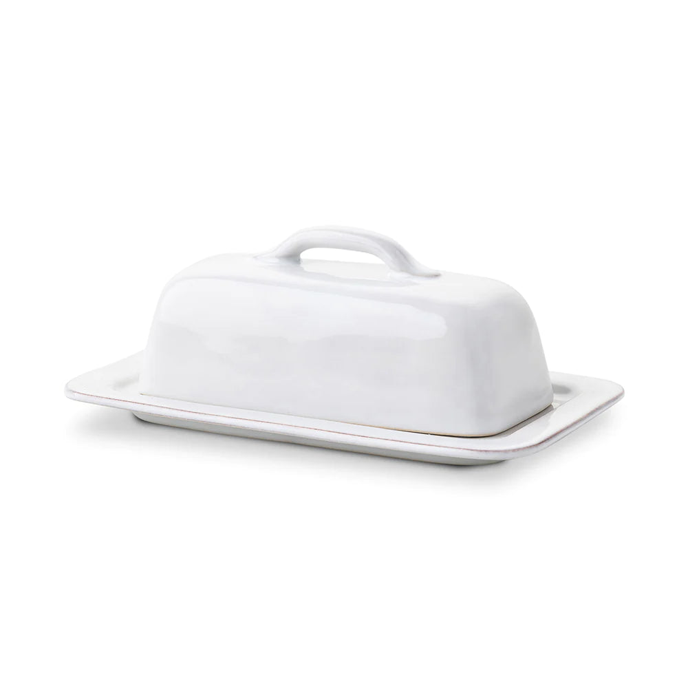Juliska Puro Butter Dish - Whitewash