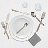 Montes Doggett - Matte Gold Stainless Flatware - Set of 7