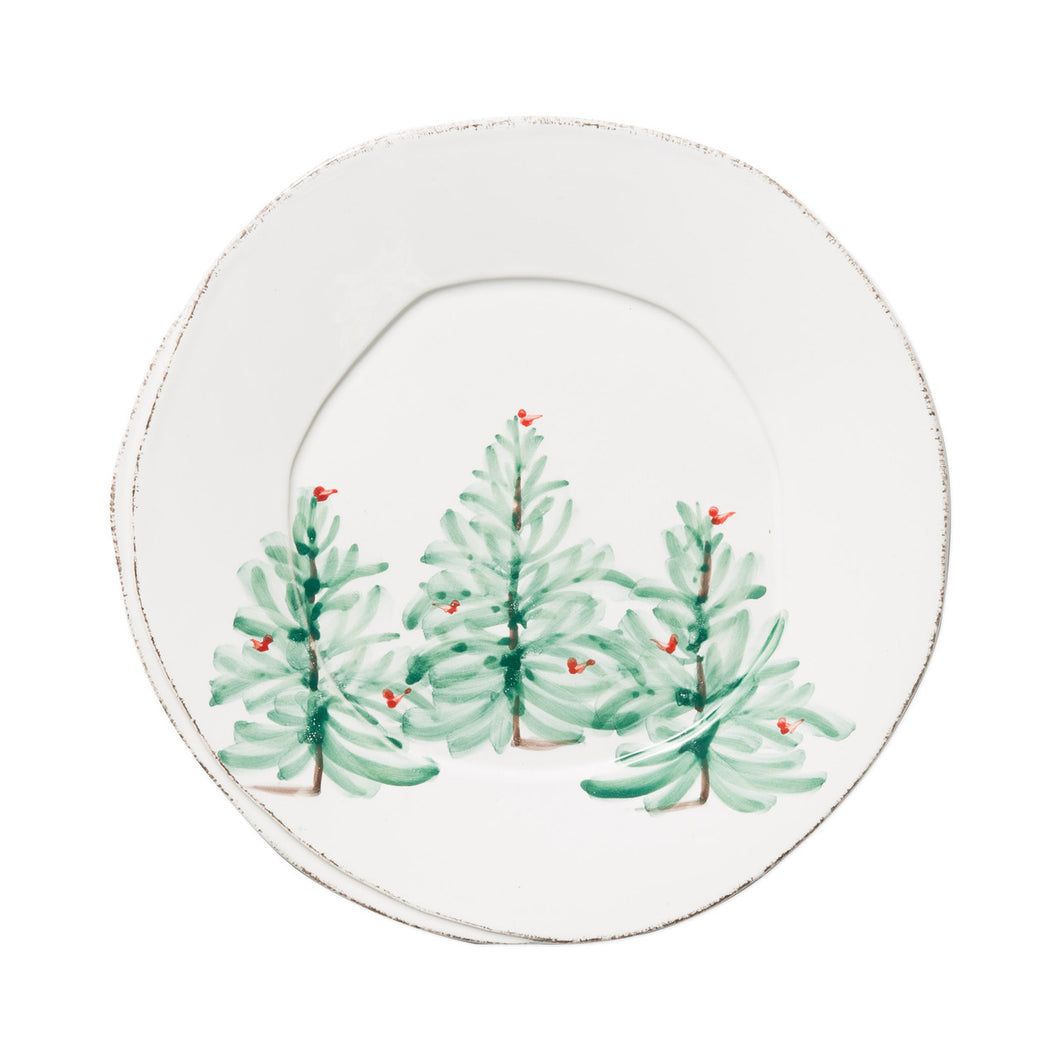 Vietri Lastra Holiday Dinner Plate - Melamine