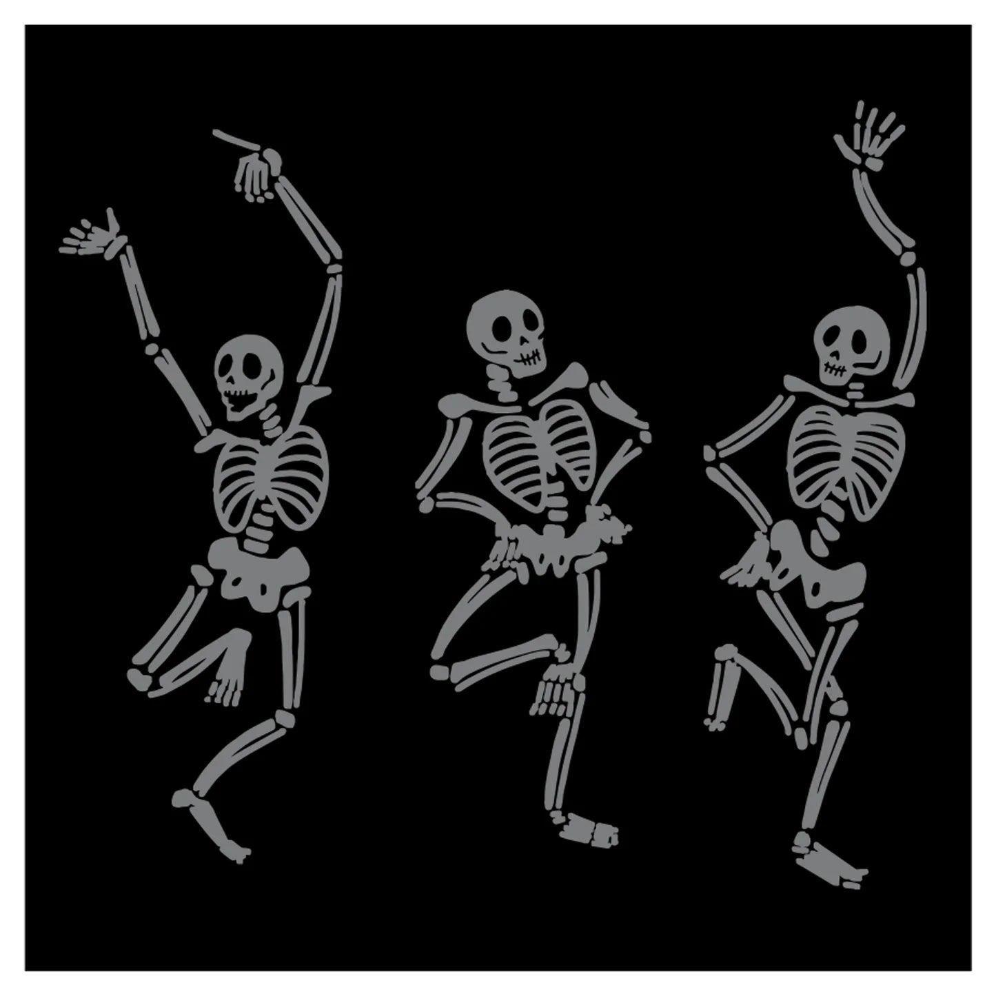 Hester & Cook Skeleton Dance Paper Cocktail Napkins