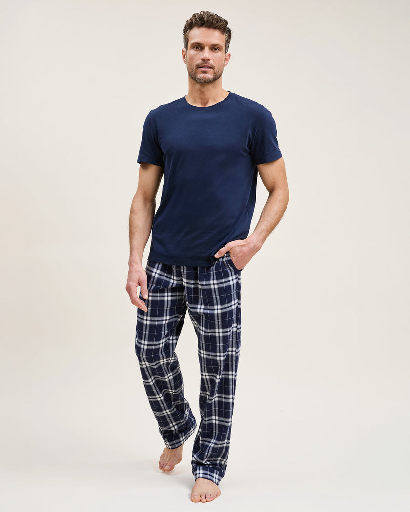 Petite Plume Men's Twill Pants - Oxford Tartan