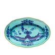 Ginori Oriente Italiano Oval Pickle Dish - Iris