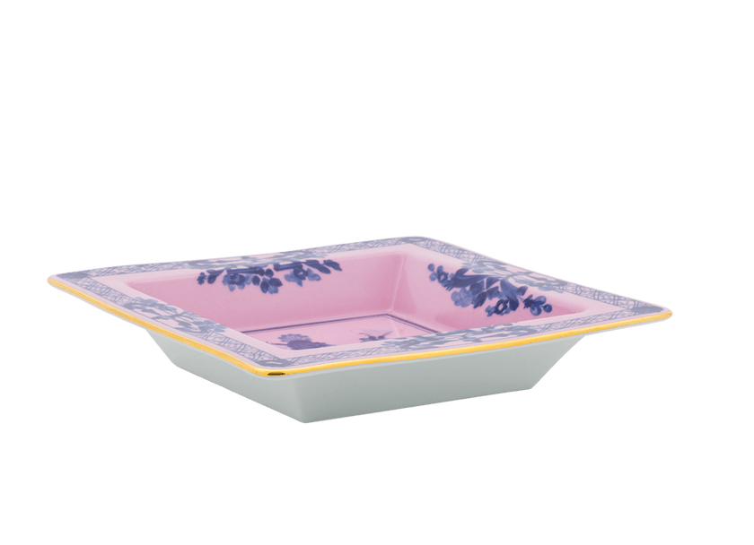 Ginori Oriente Italiano Large Squared Vide Poche - Azalea