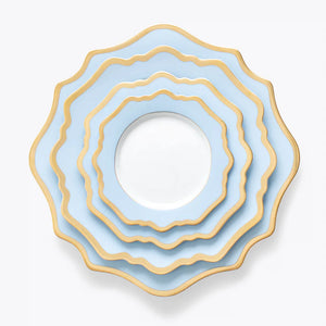 Anna's Palette Sky Blue Bread and Butter Plate by Anna Weatherley