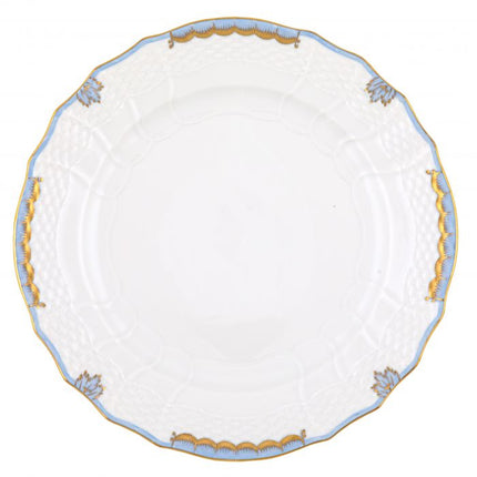Herend Princess Victoria Service Plate - Light Blue