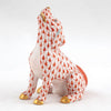 Herend Decorative Singing Beagle - Rust
