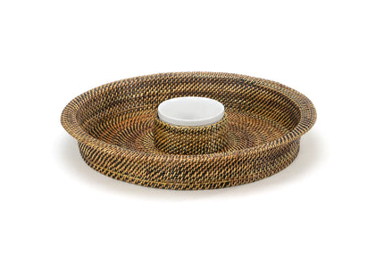 Calaisio Chip & Dip Tray - Stoneware