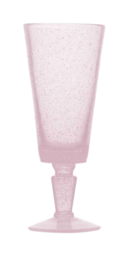 Memento Glass Flute - Pink