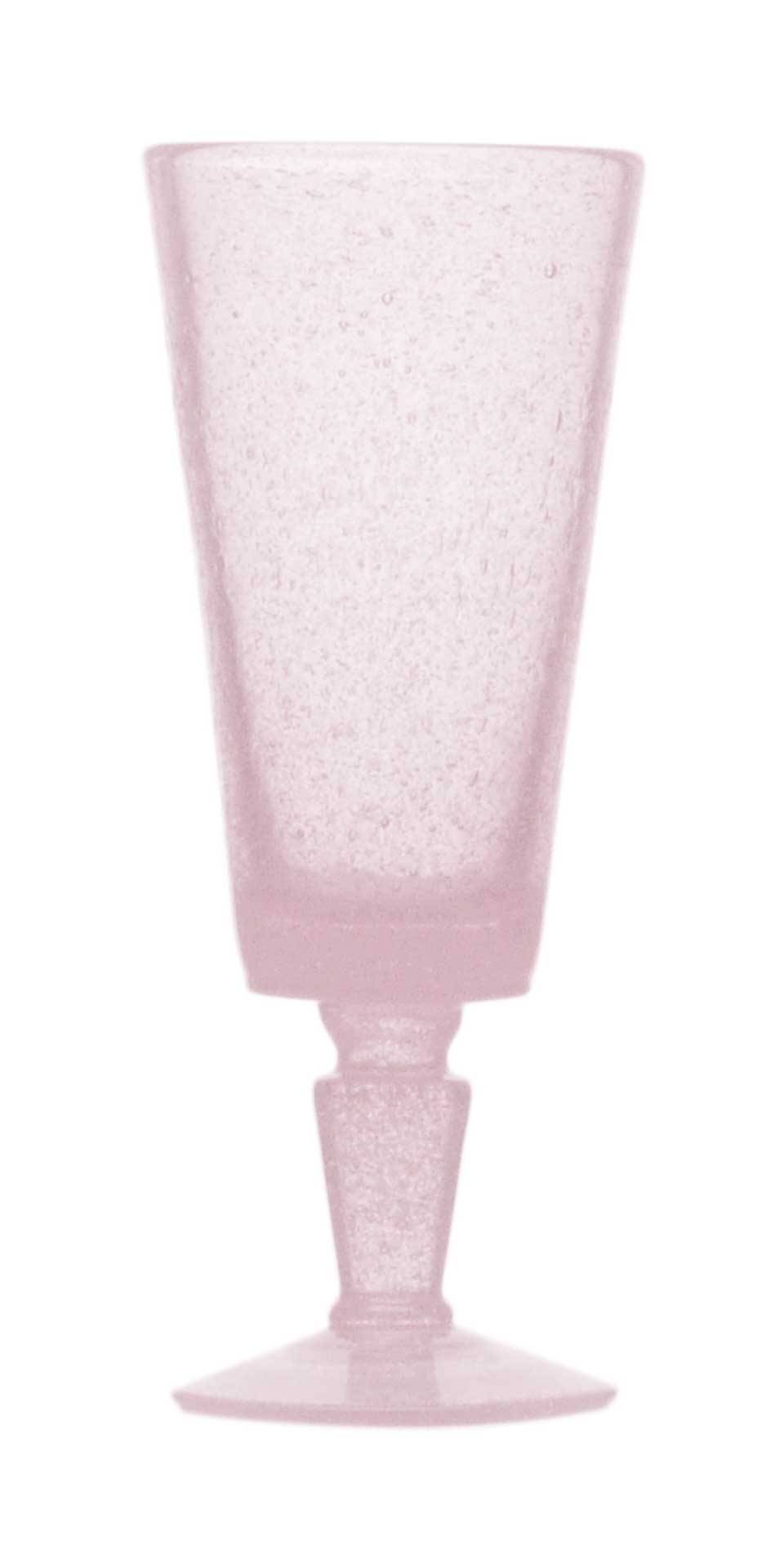 Memento Glass Flute-Pink