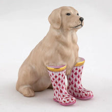 Load image into Gallery viewer, Herend Decorative Rainy Day Retriever - Raspberry
