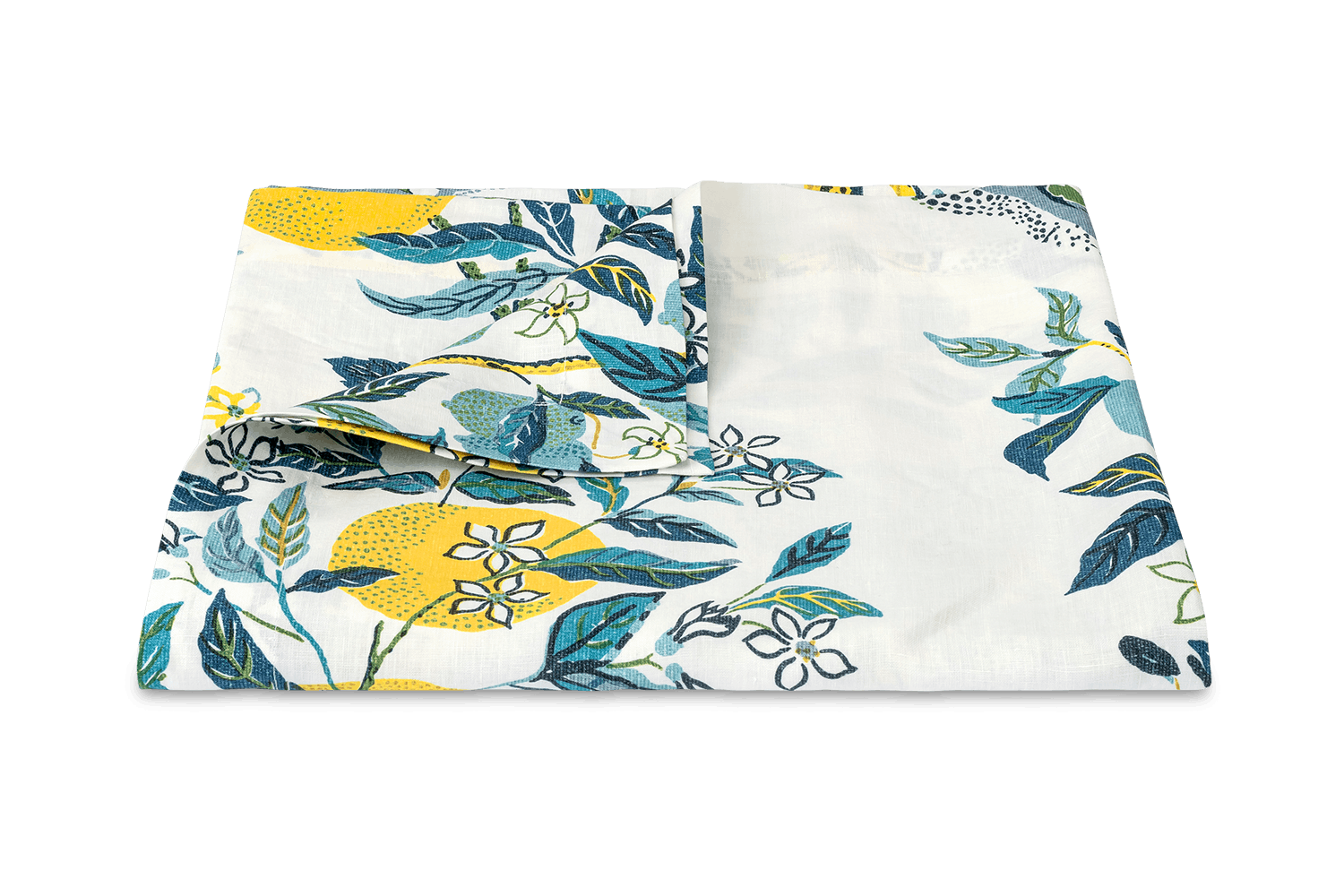 Matouk Schumacher Citrus Garden Tablecloth - Pool - 70x90