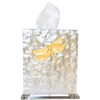 Southern Tribute Dragonfly Tissue Box Cover - Pearl
