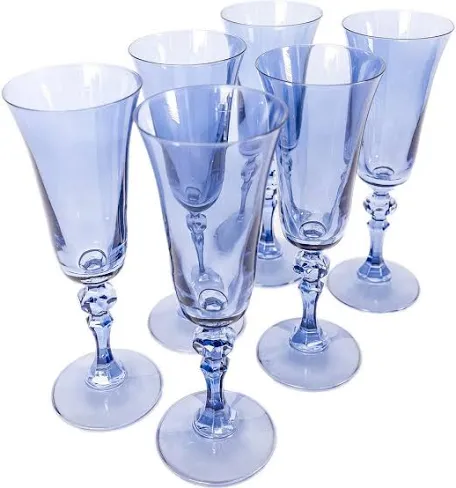 Estelle Colored Regal Flute Set - Cobalt Blue