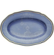 Ginori Oriente Italiano Oval Pickle Dish - Pervinca