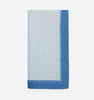Sferra Roma Colorblock Napkins- Sky/Ocean- Set of 4