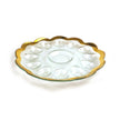 annieglass Roman Antique Deviled Egg Platter