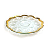 annieglass Roman Antique Deviled Egg Platter