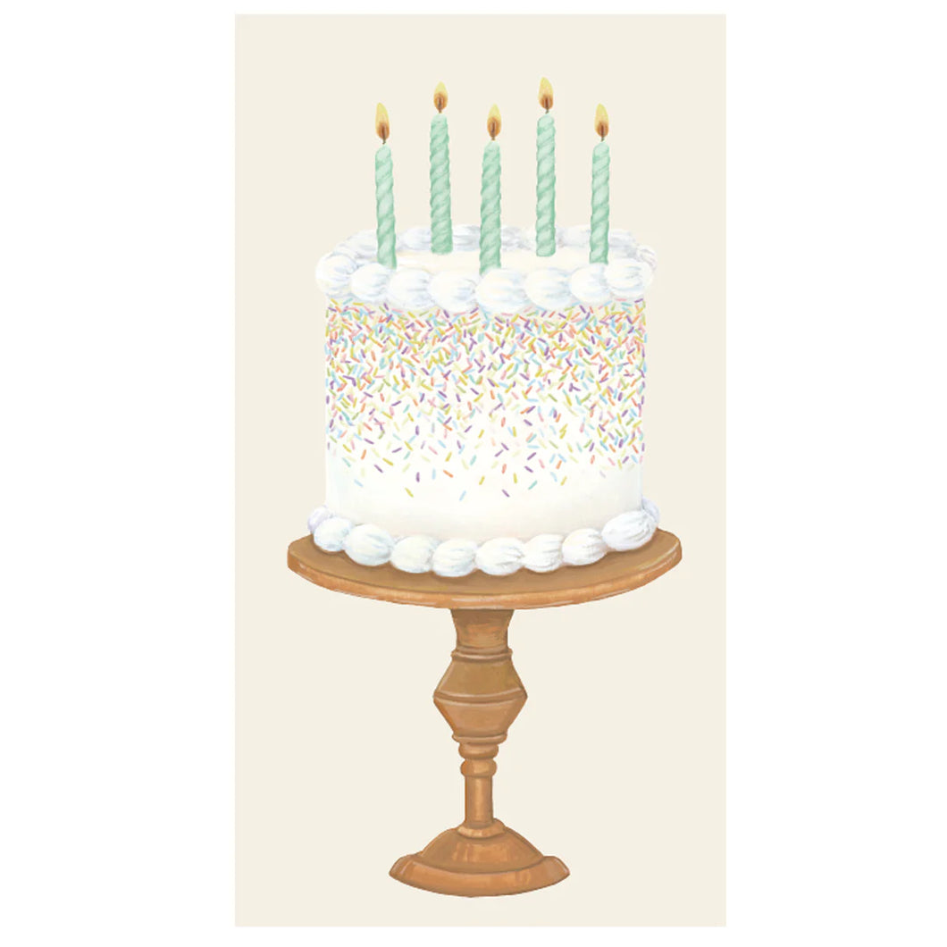 Hester & Cook Birthday Cake Paper Guest Napkins