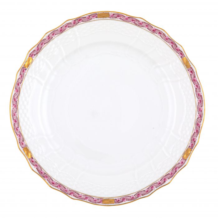 Herend Chinese Bouquet Garland Service Plate - Pink