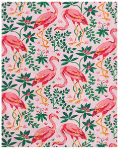 Print Fresh Flock of Flamingos Pintuck Nightgown