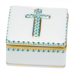 Herend Decorative Prayer Box - Green