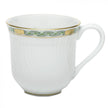 Herend Chinese Bouquet Garland Mug - Green