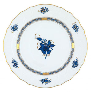 Herend Chinese Bouquet Dinner Plate - Black Sapphire