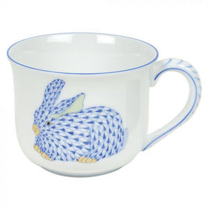 Herend Bunny Mug - Blue