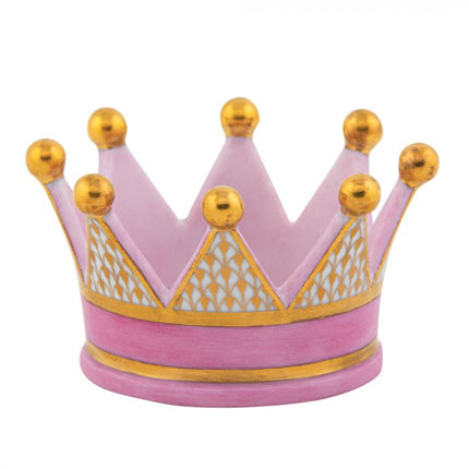 Herend Decorative Crown - Raspberry