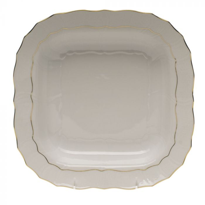 Herend Golden Edge Square Fruit Dish